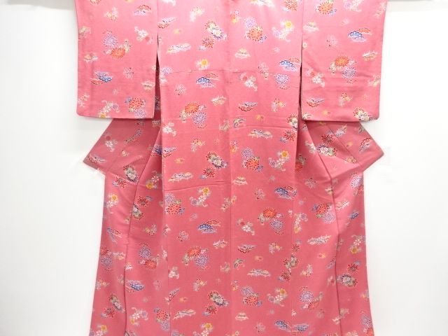 JAPANESE KIMONO / KOMON / CHIRIMEN / HOUSE SCENERY 
